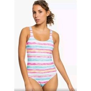 Roxy Island In The Sun One Piece Bathing Suit Swim Suit Women's Size‎ Large